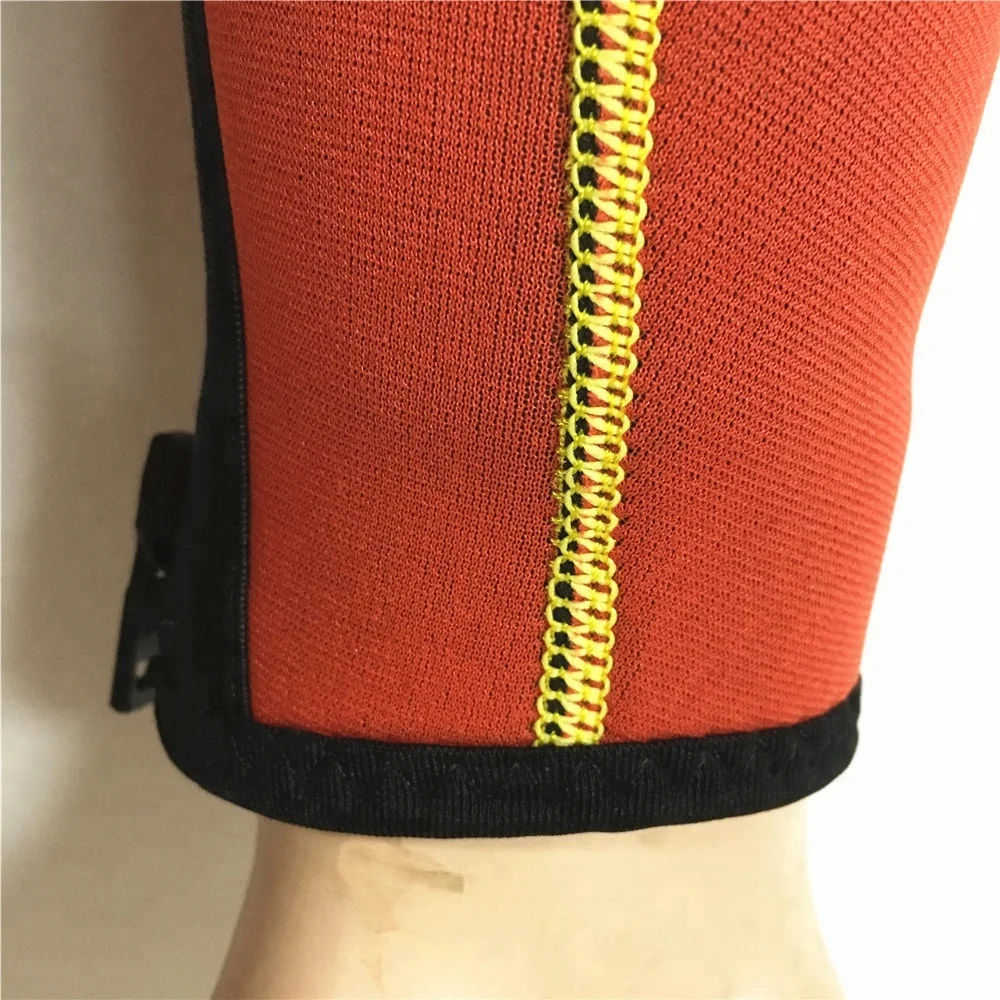 Мужской оранжевый неопреновый костюм 3 мм с эластичными панелями для подводного плавания, подводного плавания, серфинга, плавательного Гидрокостюма