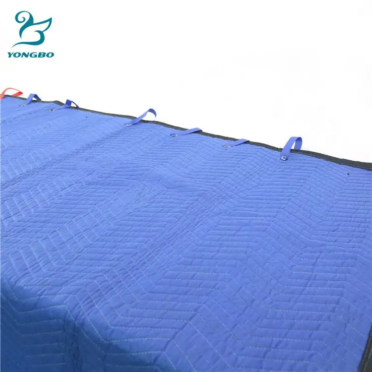 Wholesale Furniture Protect Moving Blanket Accept Customized Logo felt luxury felt pad moving blankets