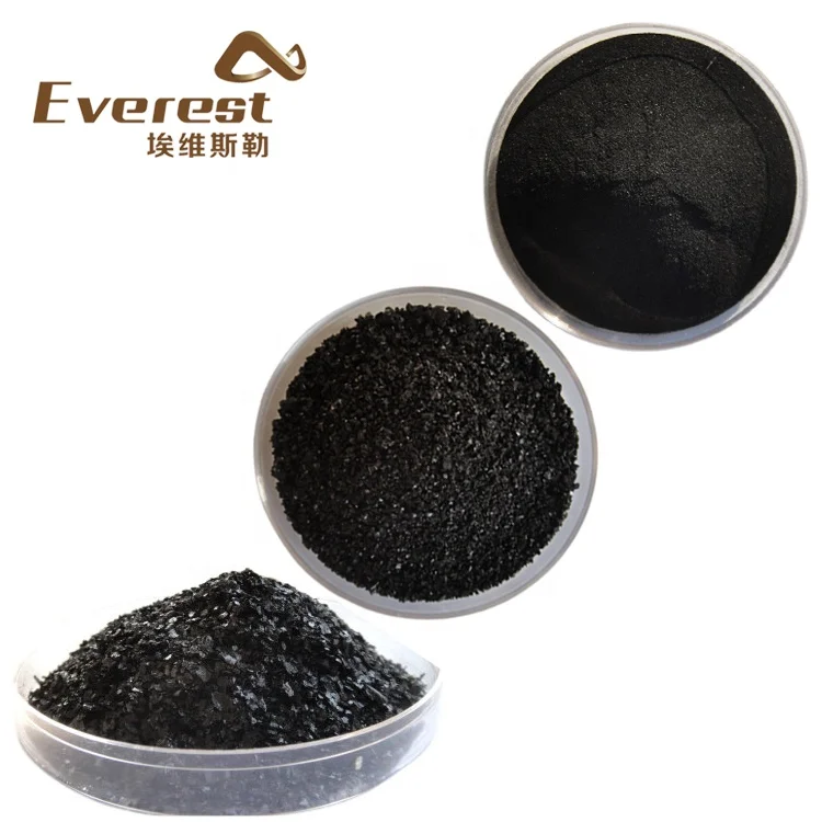 100% Water Soluble Soil Amendments Leonardite Humic Acid Potassium Humate Shiny Flake / Powder / Granular Organic Fertilizer