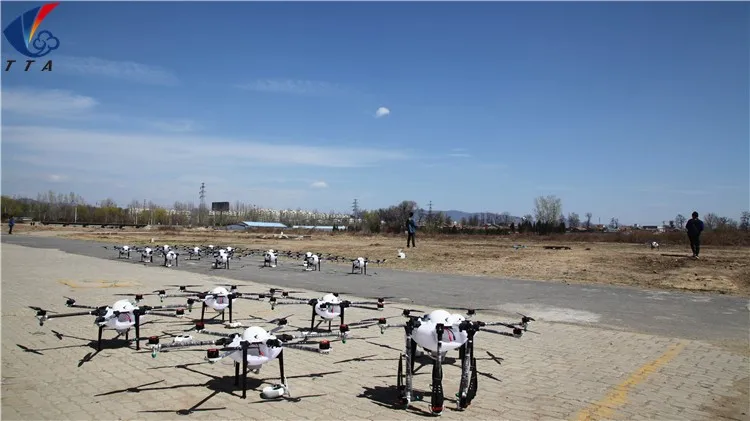 TTA 6 rotors drones/uav professional agriculture spraying UAV