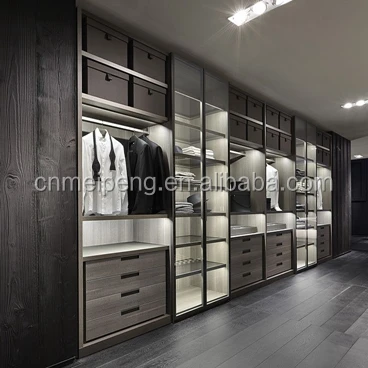 Роскошный Новый шкаф-гардероб для хранения и дизайна интерьера