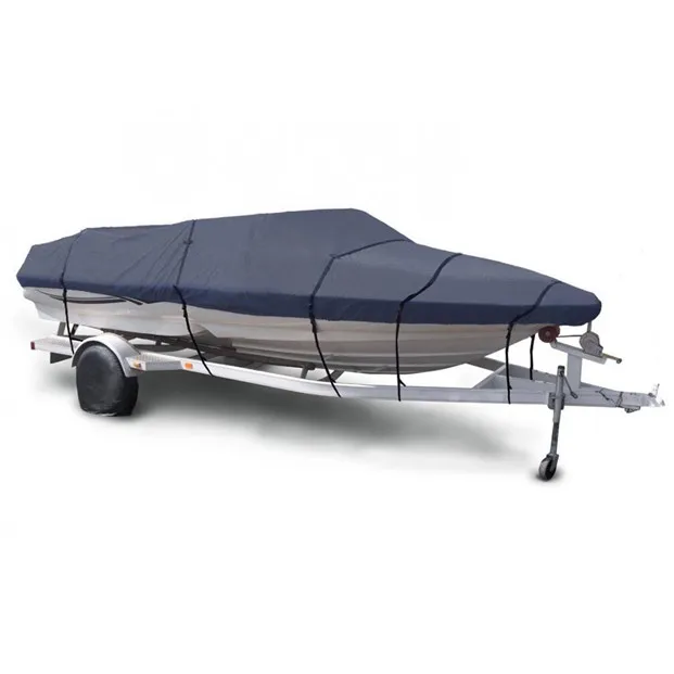 New Boat Cover 600D Breathable Waterproof Fabric Boat Cover