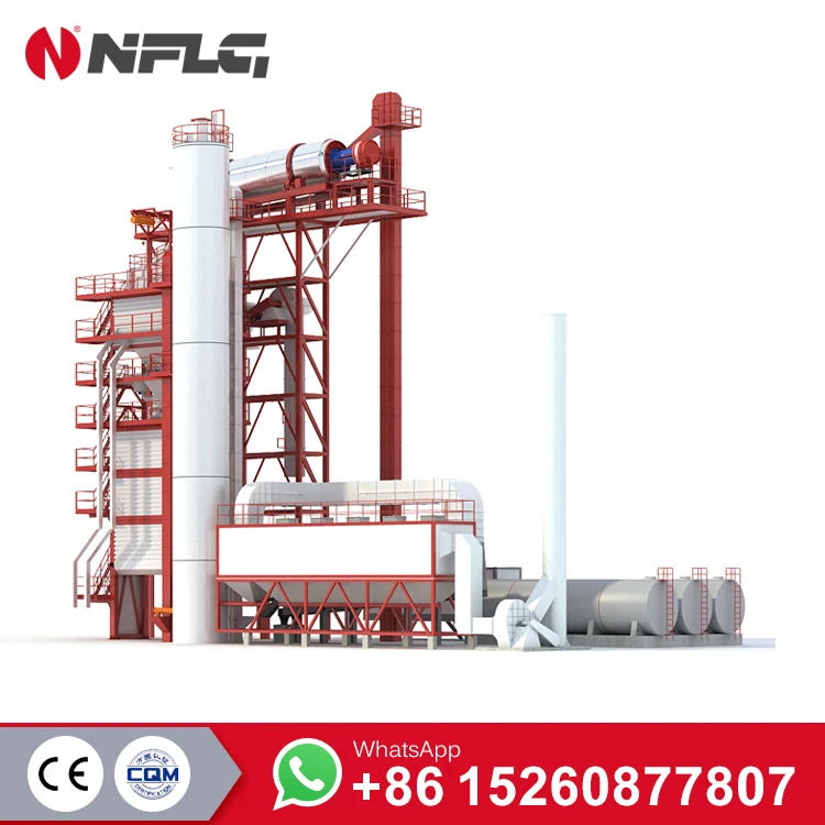 240th Asphalt Mixing Plant with coal burner