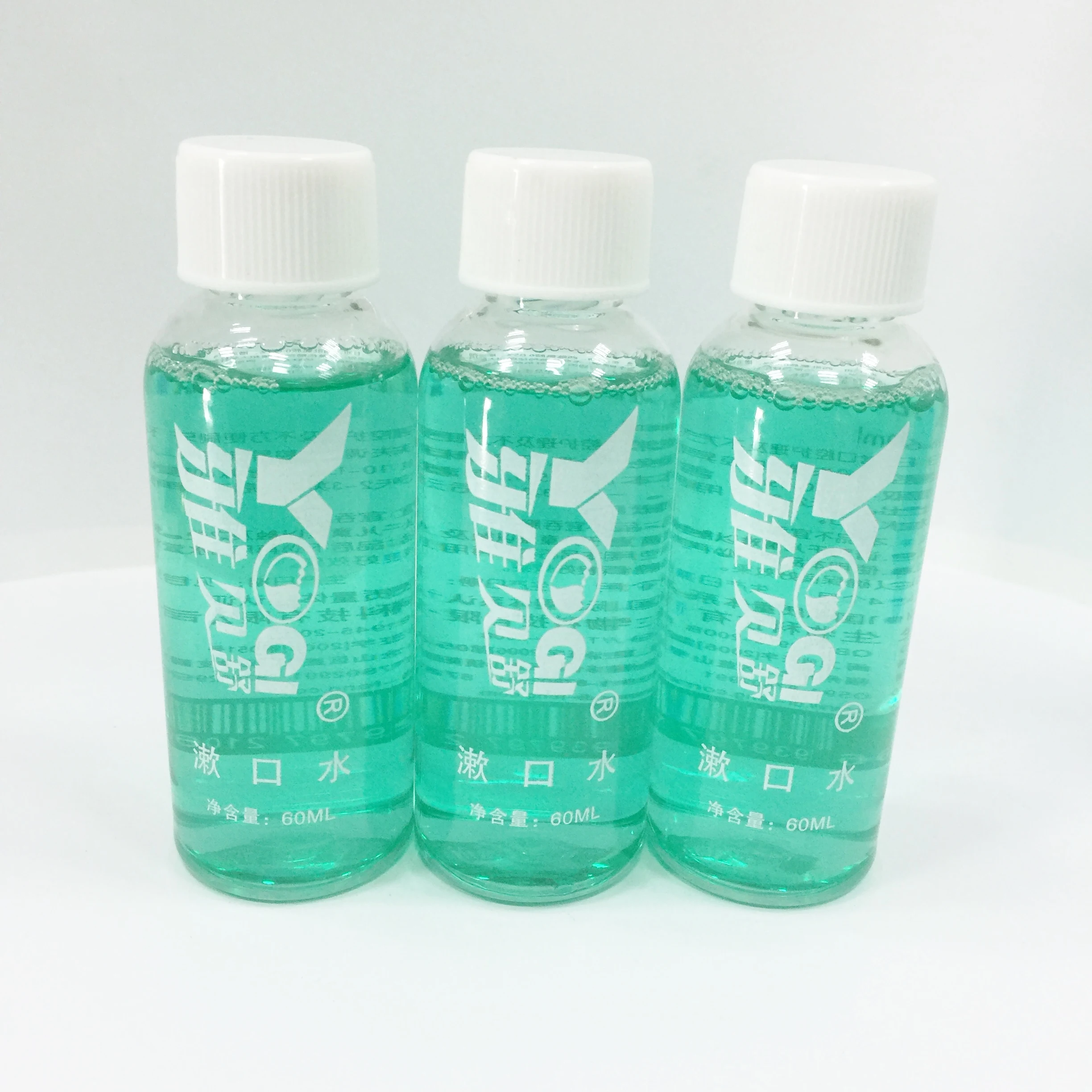 travel mouth wash 60ml(2.04 oz) mint/ lemon flavor, breath fresher rinse