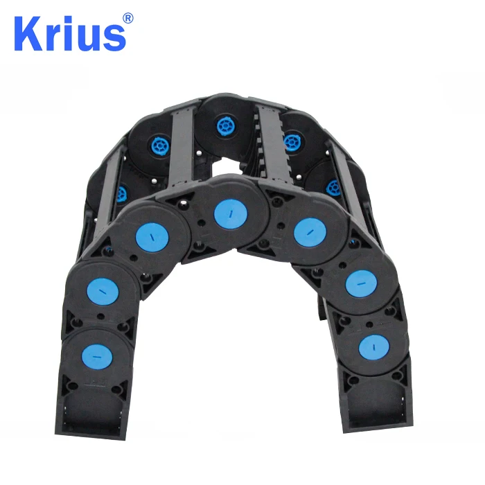 Производство Китай гибкие пластиковые нейлоновые ЧПУ провода шланг звено гусеничной цепи