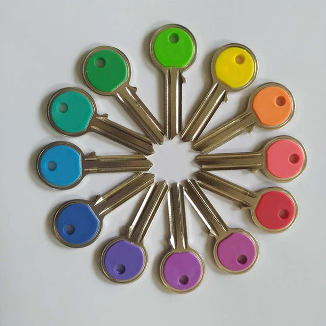 UL050 Universal Brass Material Plastic Head key Blank