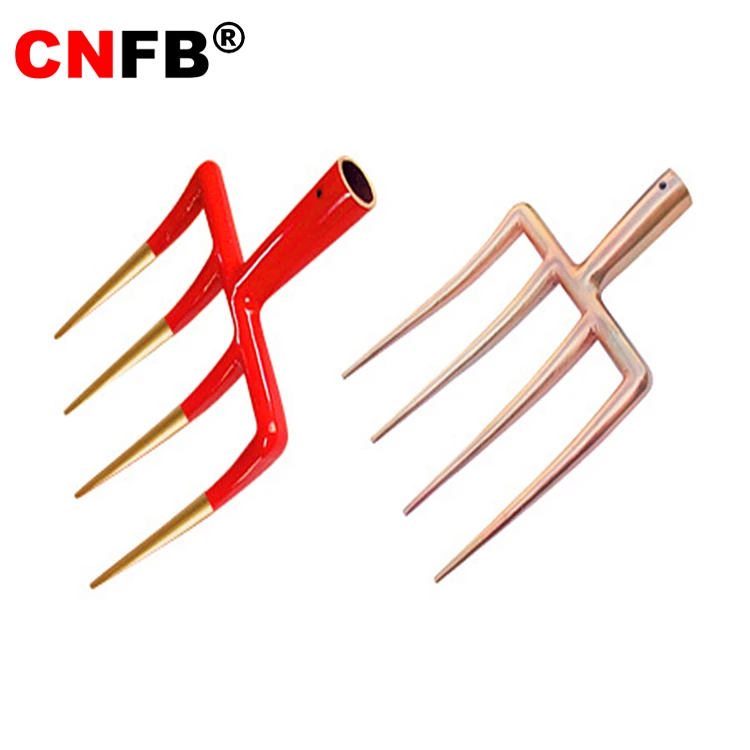 
Fork three Prong with handle non sparking Aluminum bronze and beryllium bronze 185mm 