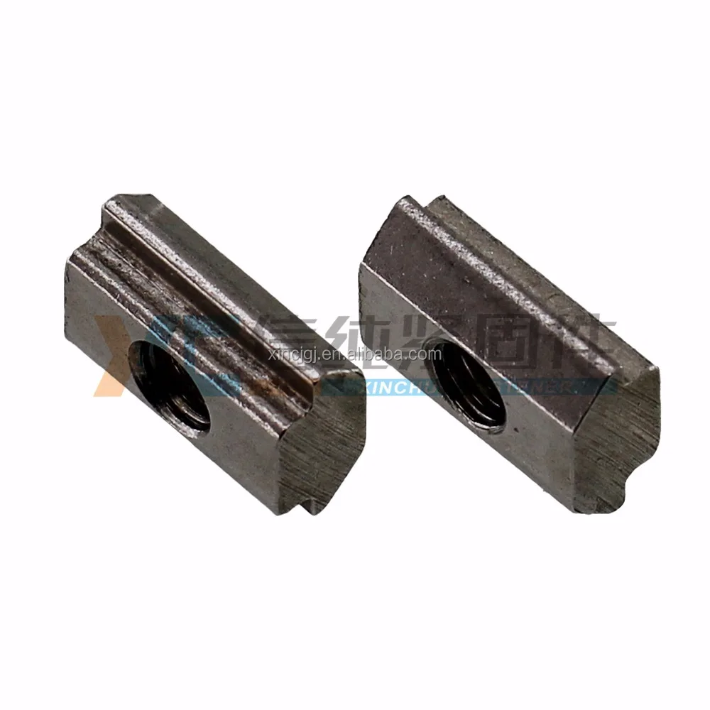 Roll-in T-slot Nut Self-aligning stainless steel