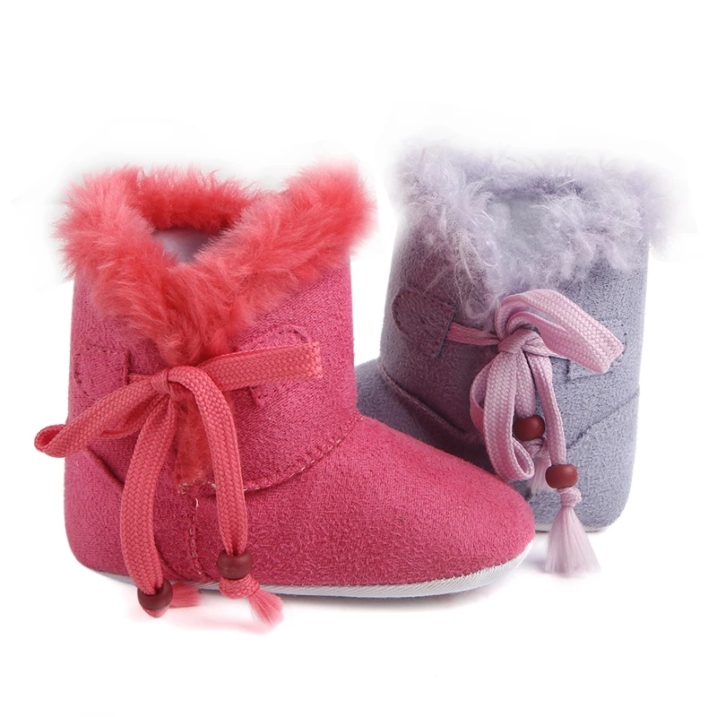 Производитель, мягкая подошва, теплые детские зимние сапоги для девочек