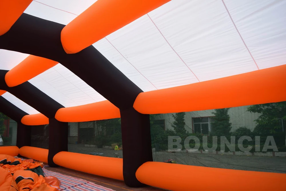 210D PVC Coated Nylon Inflatable Paintball Tent / Inflatable Paintball Arena For Outdoor Activities