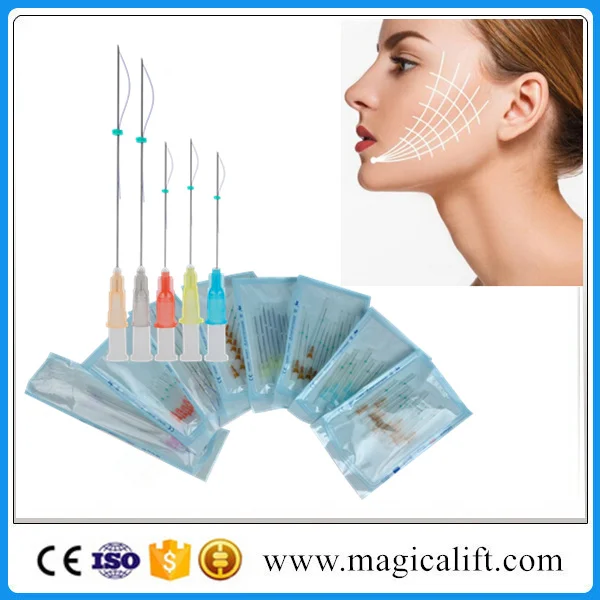 
Medical Absorbable Face Lift V-Line Barb Cog Pdo Thread 