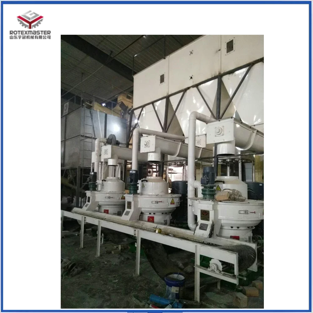Turkey Hot Sale Complete Wood Pellet Line, Biomass Pellet Machine Made in China