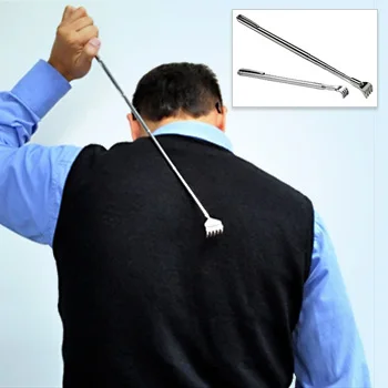 
China wholesale pen shape extendable back scratcher telescopic backscratcher with pen clip 