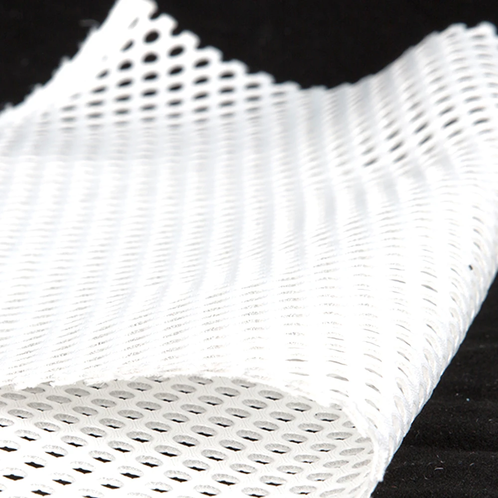 stretch net stiff mesh fabric for shoe upper big hole mesh fabric