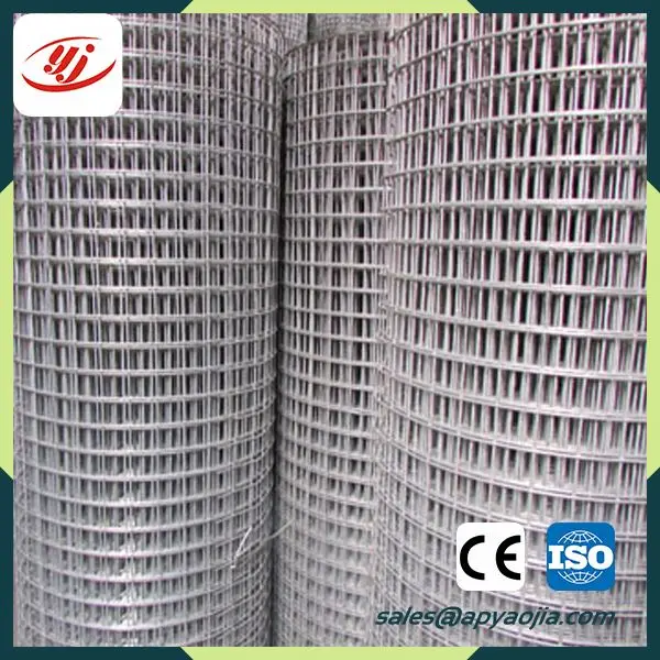 2016 2x2 galvanized welded mesh panel for bending