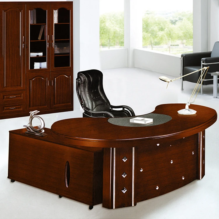  Профессиональная офисная мебель полукруглая из МДФ в европейском стиле