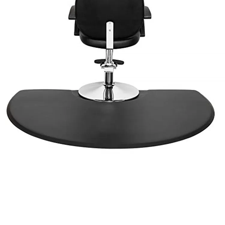 Bulk ordering of polyurethane dirty and non-skid hairdressing salon chair floor mat in 2018