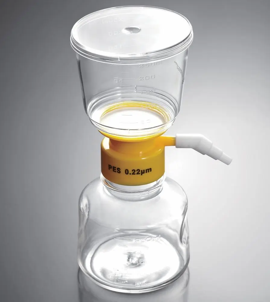 
Individually wrapped plastic laboratory vacuum filtration 