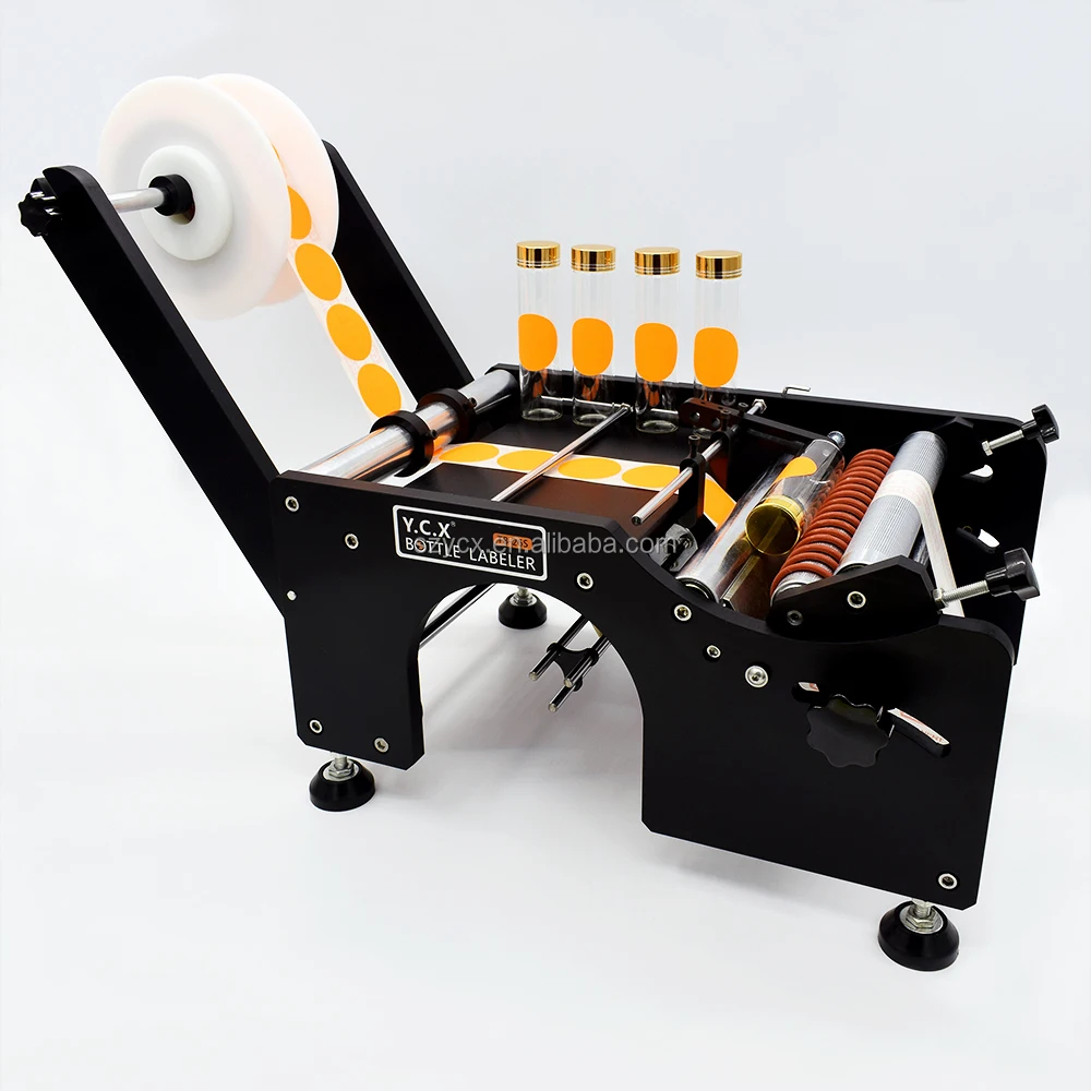 Glass Jar Labeling Machine TB-26S Bottle Labeler