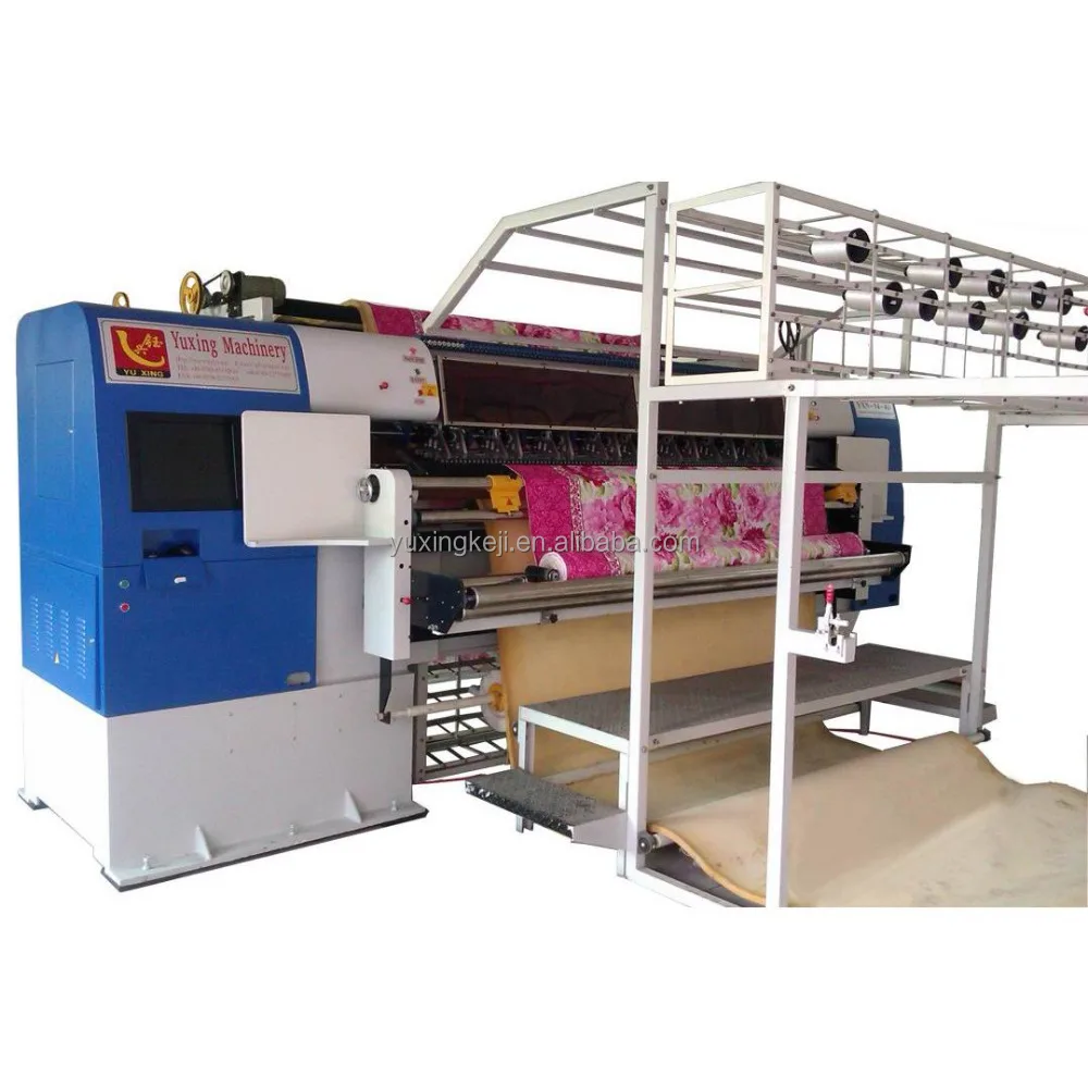 Computerized Non-shuttle Multi-needle Quilting Machine