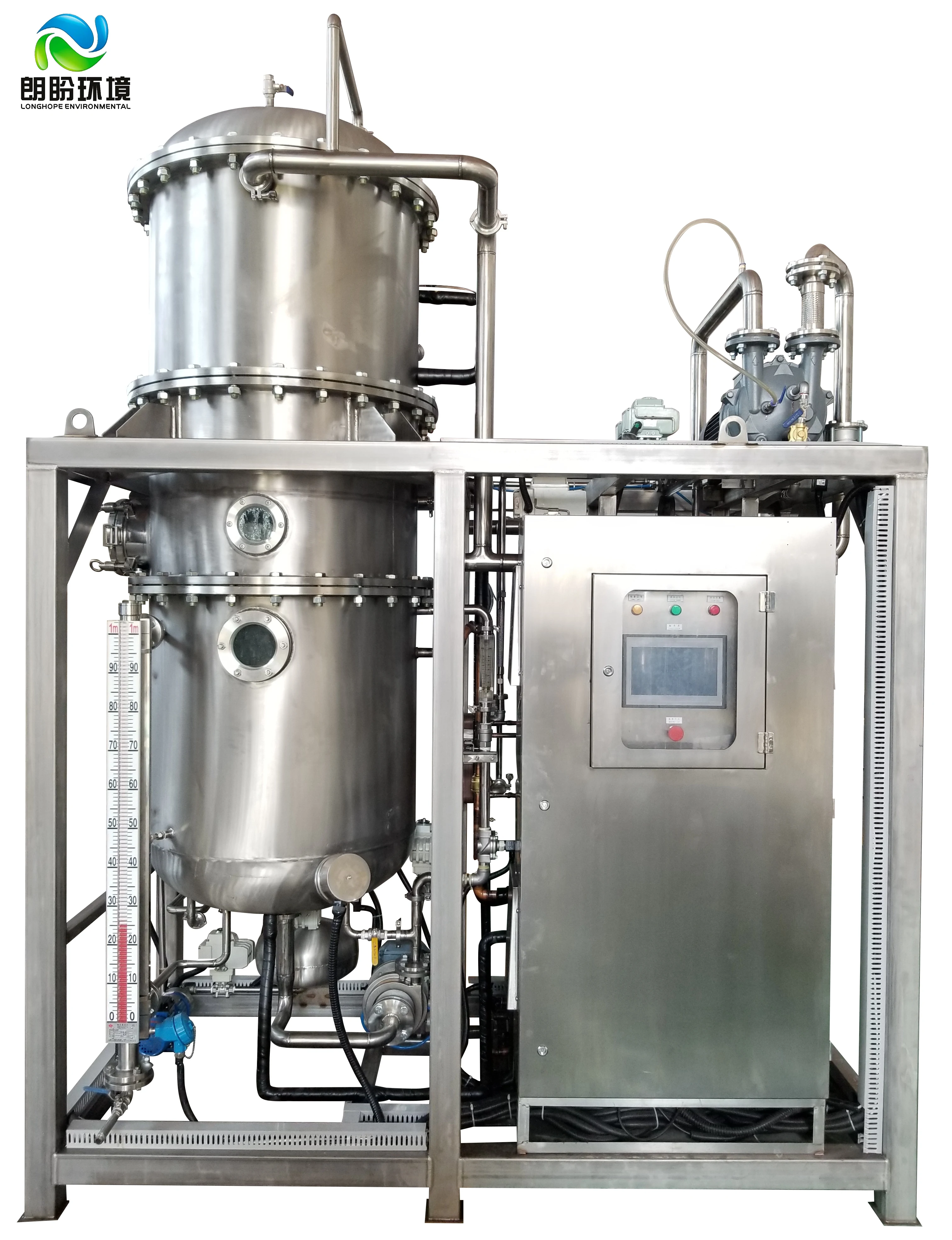 Hot Sale Low Temperature Evaporator Price Waste Water Distillation Apparatus Toxic Property