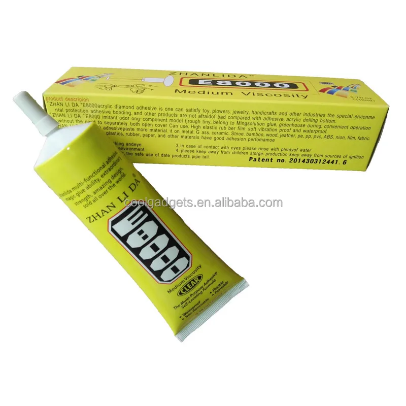 KOOCU Amazing E8000 Adhesive Sealant Glue for Clothes Shoes Jewelry Cell-Phone
