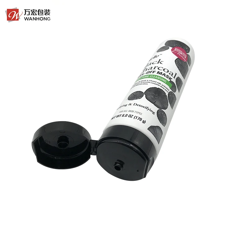 
Customizable Color Tube Packaging Cosmetic Tube, 120g 150g PE Round Shape Collapsible Empty Plastic Tube Cosmetic 