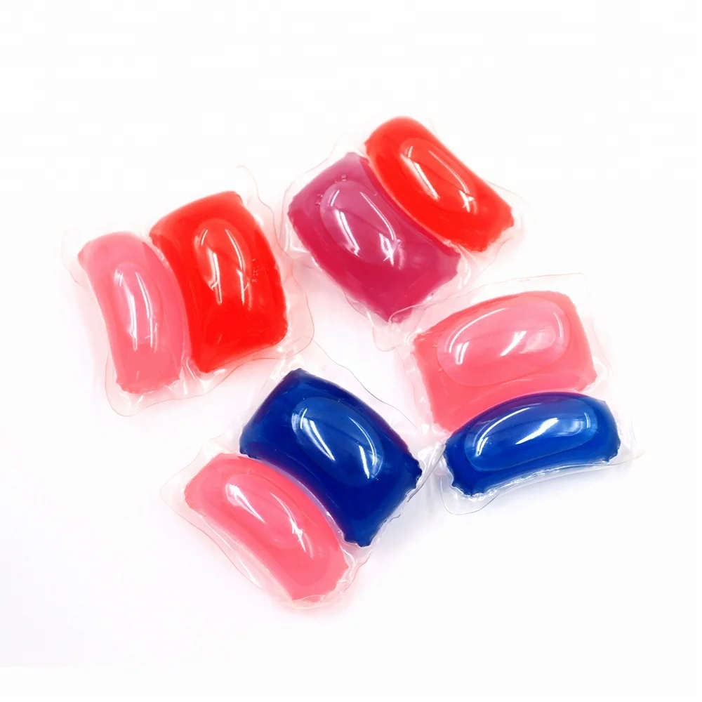 Low Foam Colour Safe Liquid Laundry Washing Capsules Cleaning Products Environmental Detergent Capsule