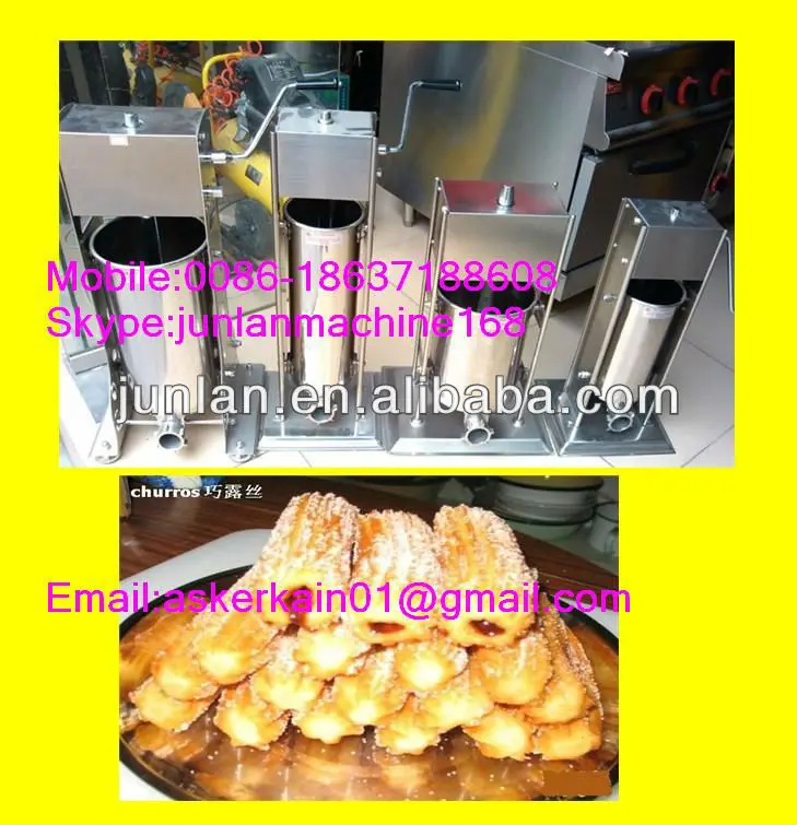 stainless steel home use churros machine