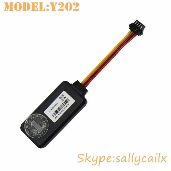 Car gps chip tracker with ignition cut off, internal backup battery tracking device Y202 support web software IOS Android APP