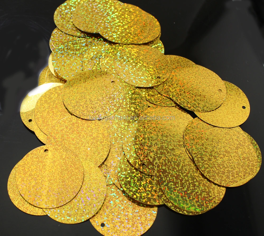 30 мм блестки с боковыми отверстиями для домашних животных большие блестки аппликации для DIY и одежды