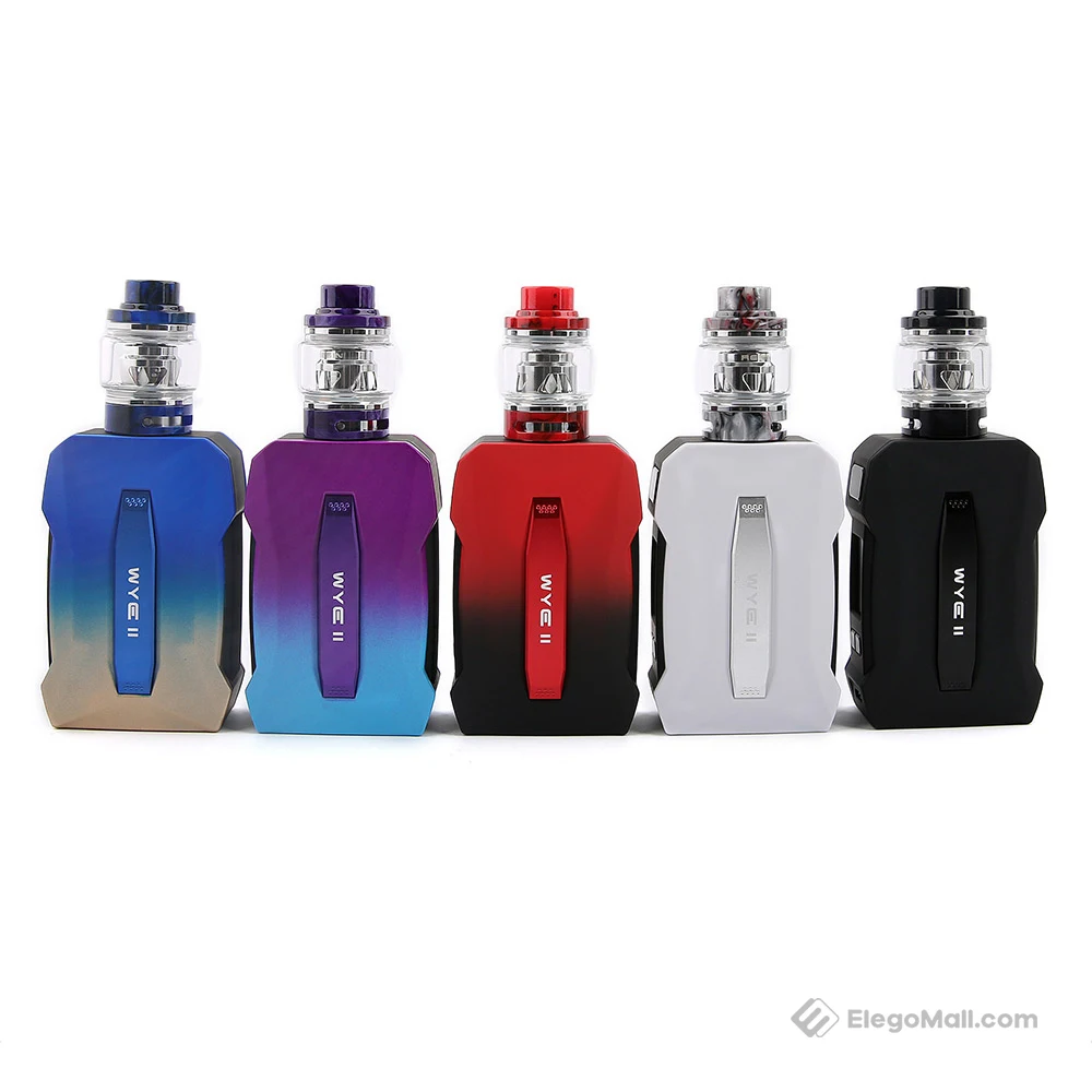 
New Products Teslacigs WYE II Kit Consisting with Teslacigs WYE 2 Mod and Teslacigs Resin Sub Ohm 