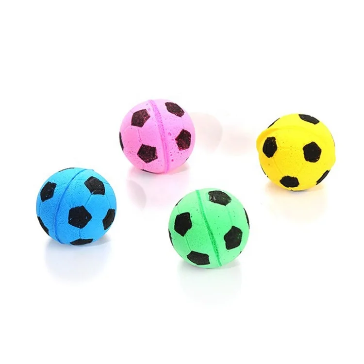 Безопасные Мягкие мячи Heyri для домашних животных EVA, игрушки для кошек, котят, красочная Интерактивная Когтеточка в форме футбольного мяча, распродажа, дешевая игрушка для кошек