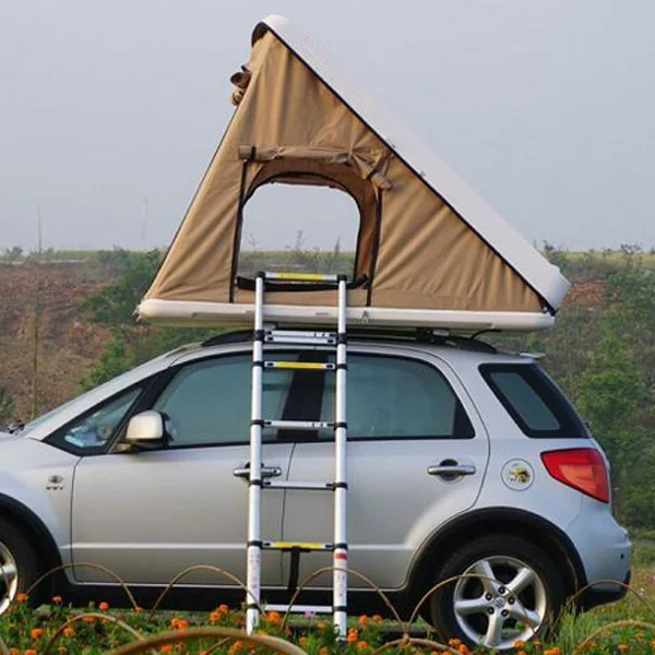 Hard shell roof top tent 2~3 Persons Vehicle Roof Top Camping Tent For Europe Market