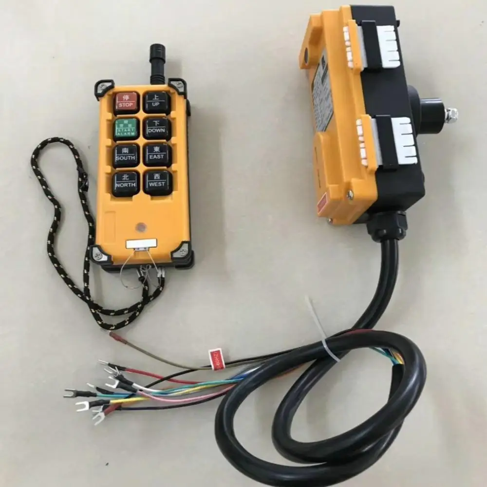 Wireless remote control for electric hoist