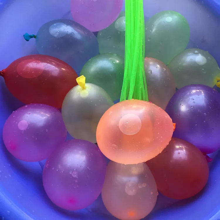 new colorful kids toys plastic water bomb balloon launcher bunch balloon