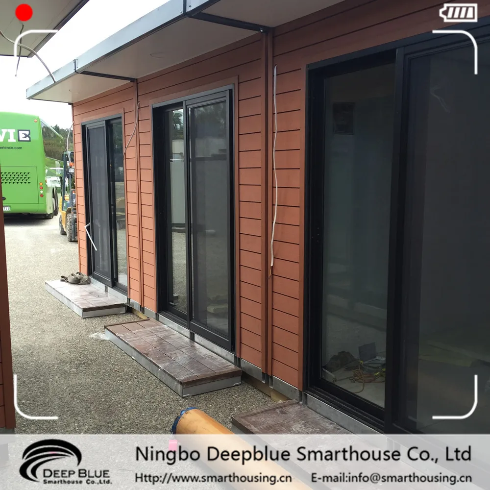 Deepblue Smarthouse  Cost-Effective Portable foldable house with bathroom light gauge steel framing modular home