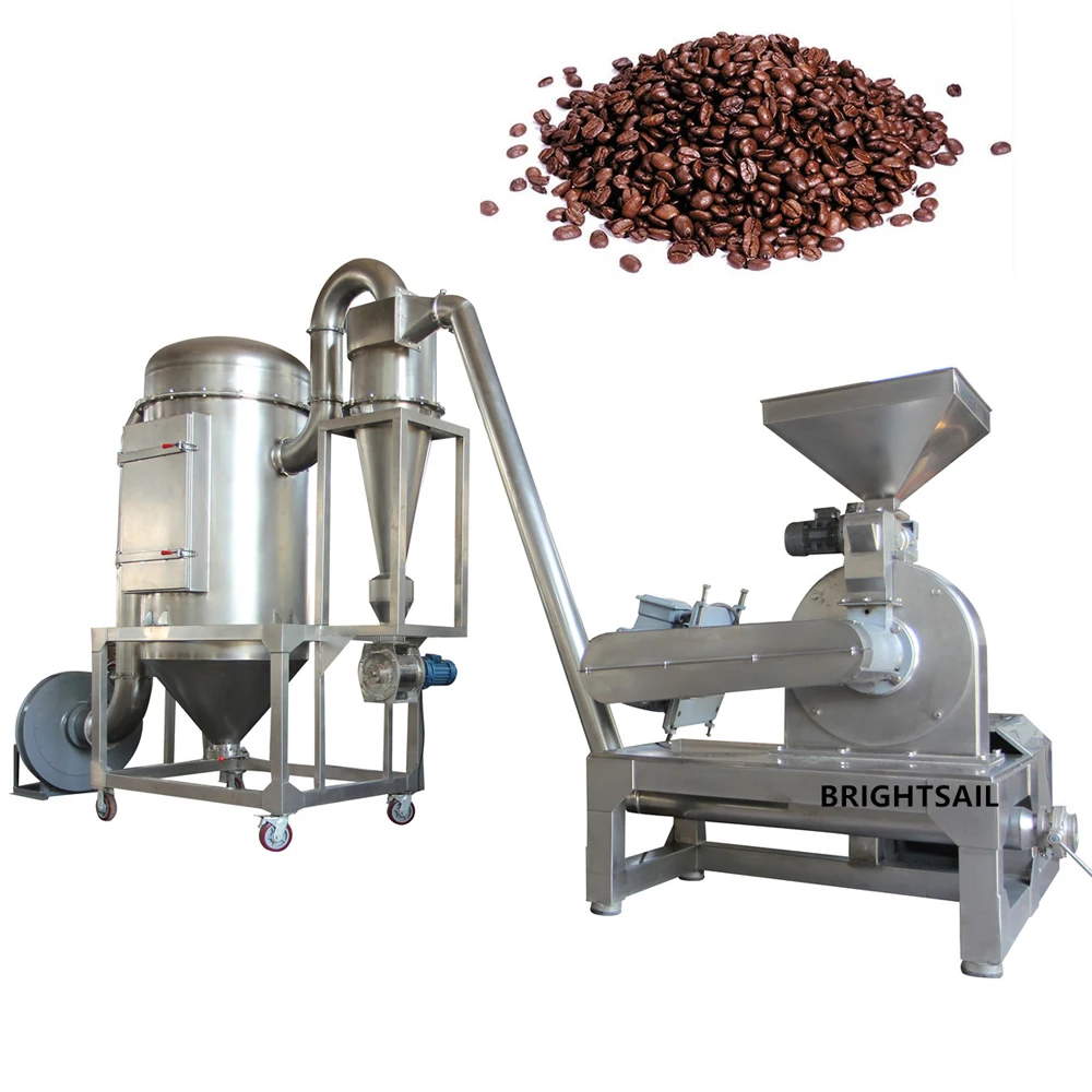 
Coffee cocoa bean cocoa nibs grinding machine cocoa processing machines instant coffee production line 