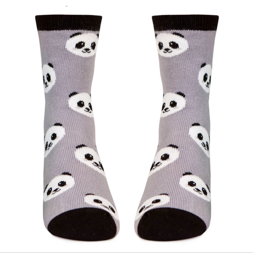 
Custom Brand Kids Cartoon Caramella Panda Socks 