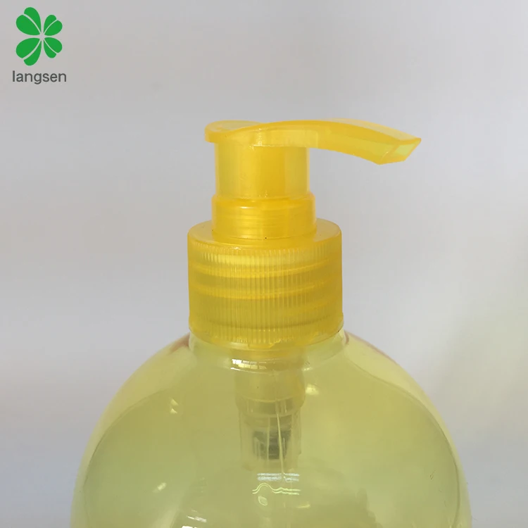 PET plastic 16 oz 500ml hand wash soap liquid bottles with soap dispenser, shampoo bottles