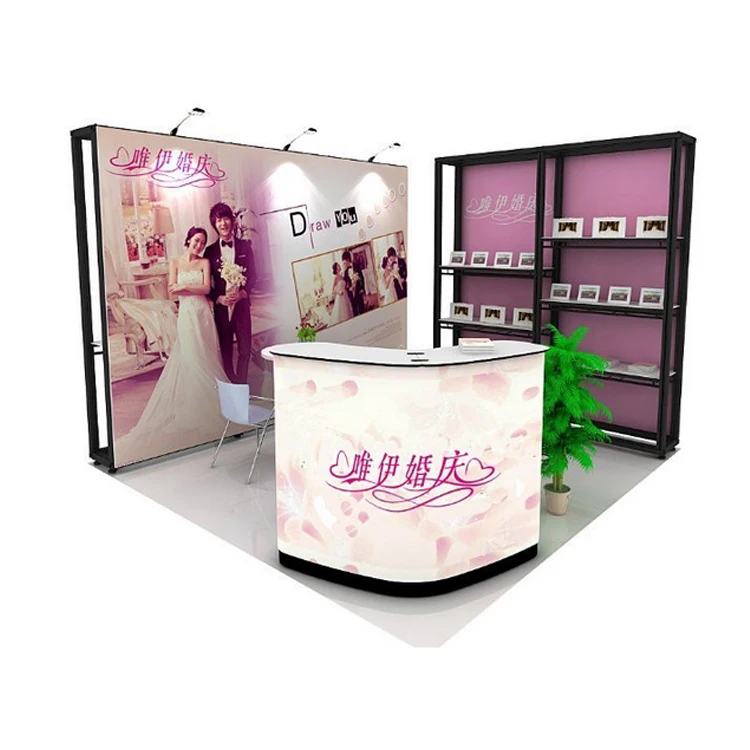 
 Алюминиевый Модульный Выставочный Стенд с графическим изображением  