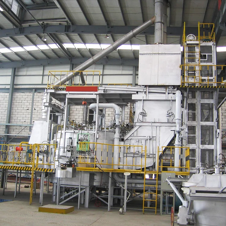 Integrated melting furnace , stainless steel melting furnace for metal and Aluminum melting