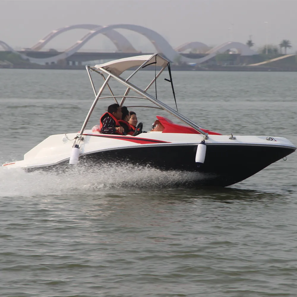 4.8m outboard engine mini yacht luxury jet boat for fishing and leisure