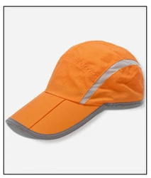 Wholesale Outdoor Nylon Unstructured Breathable Soft Dry Fit Sport Lightweight Running Hat