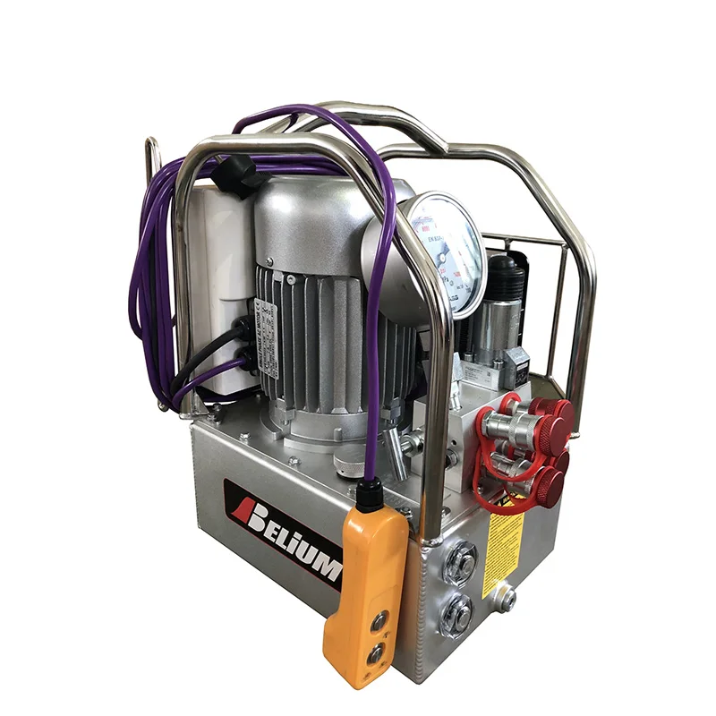 700 Bar /10000 Psi BETW-200 High Flow Electric Hydraulic Pum, Electric Oil Pump for Hydraulic Torque Wrench