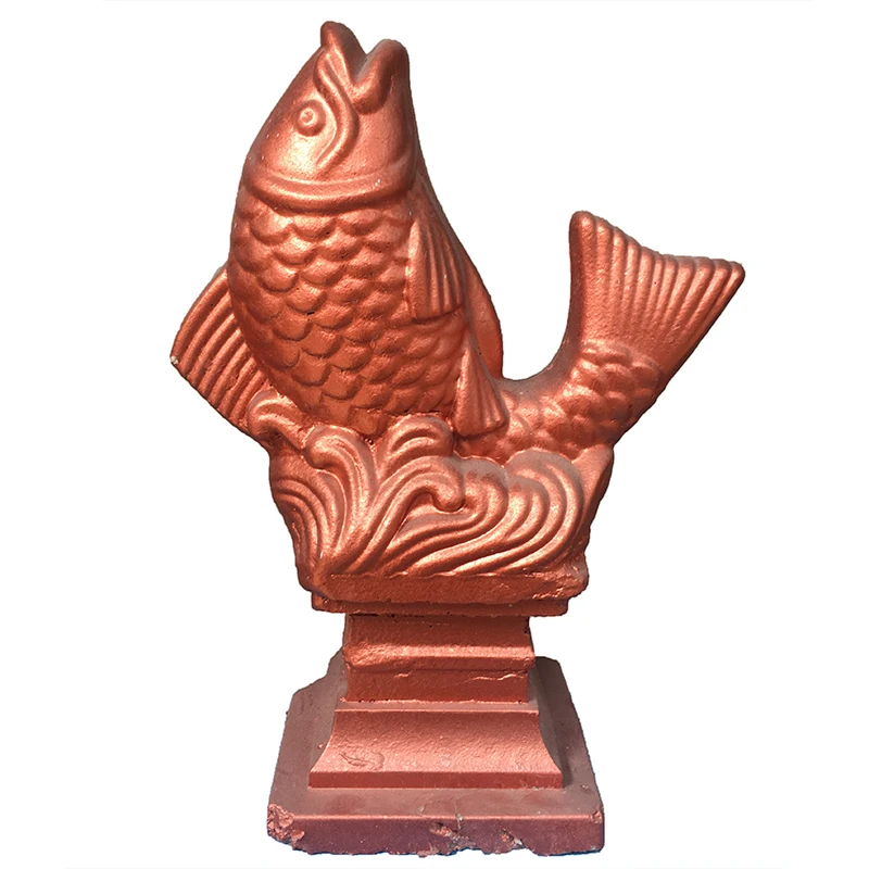 ABS plastic fish shape decorative concrete statue molds for baluster columns