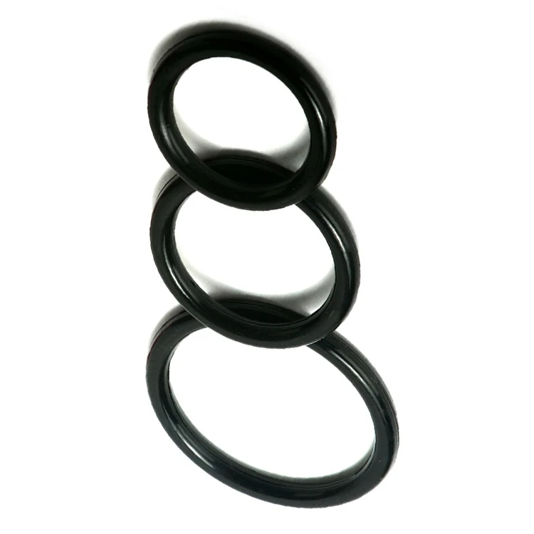 
3 Pcs/Set 3 Different Sizes Delay Ejaculation Time-lapse Medical Grade Sex Penis Ring Silicone 