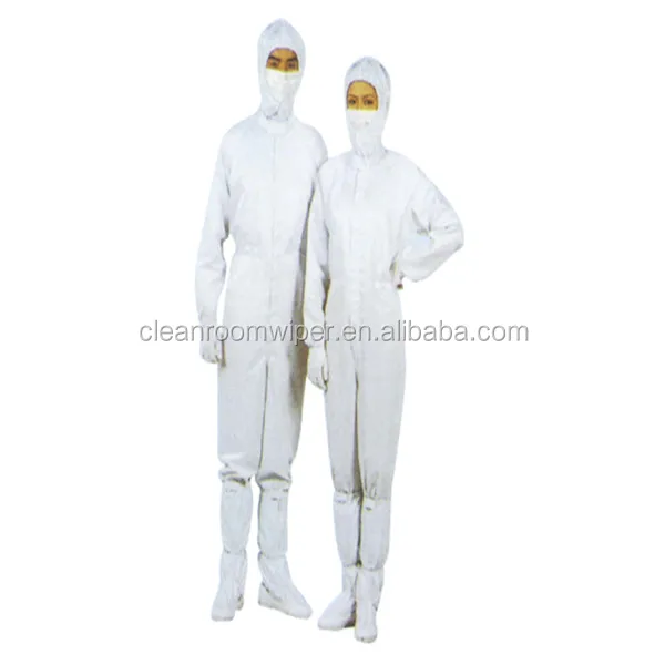 5mm mesh style cleanroom ESD jumpsuit