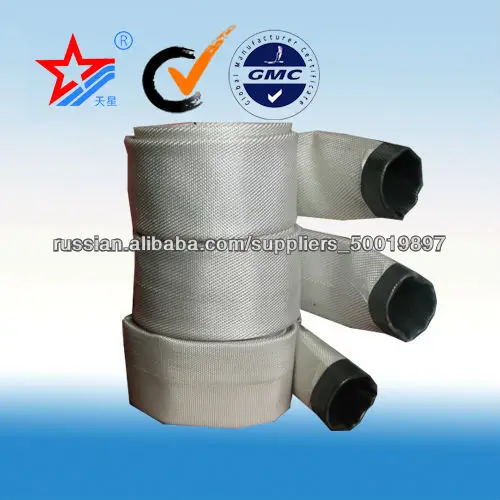 использовали пожарный шланг