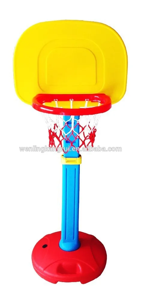 Пластиковые съемный портативный баскетбол подставка для детей